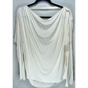 Express cream blouse size medium